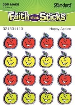 Sticker-Happy Apples