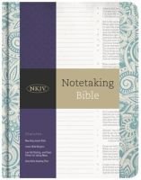 NKJV Notetaking Bible Blue Cloth