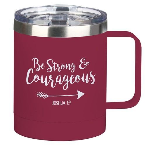 Mugs-Be Strong Berry Stainless Steel