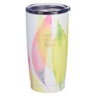 Mugs-Never Give Up - Citrus - Stainless Steel